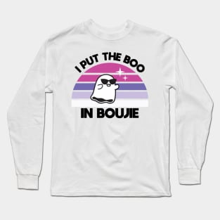 I Put the Boo in Boujie Long Sleeve T-Shirt